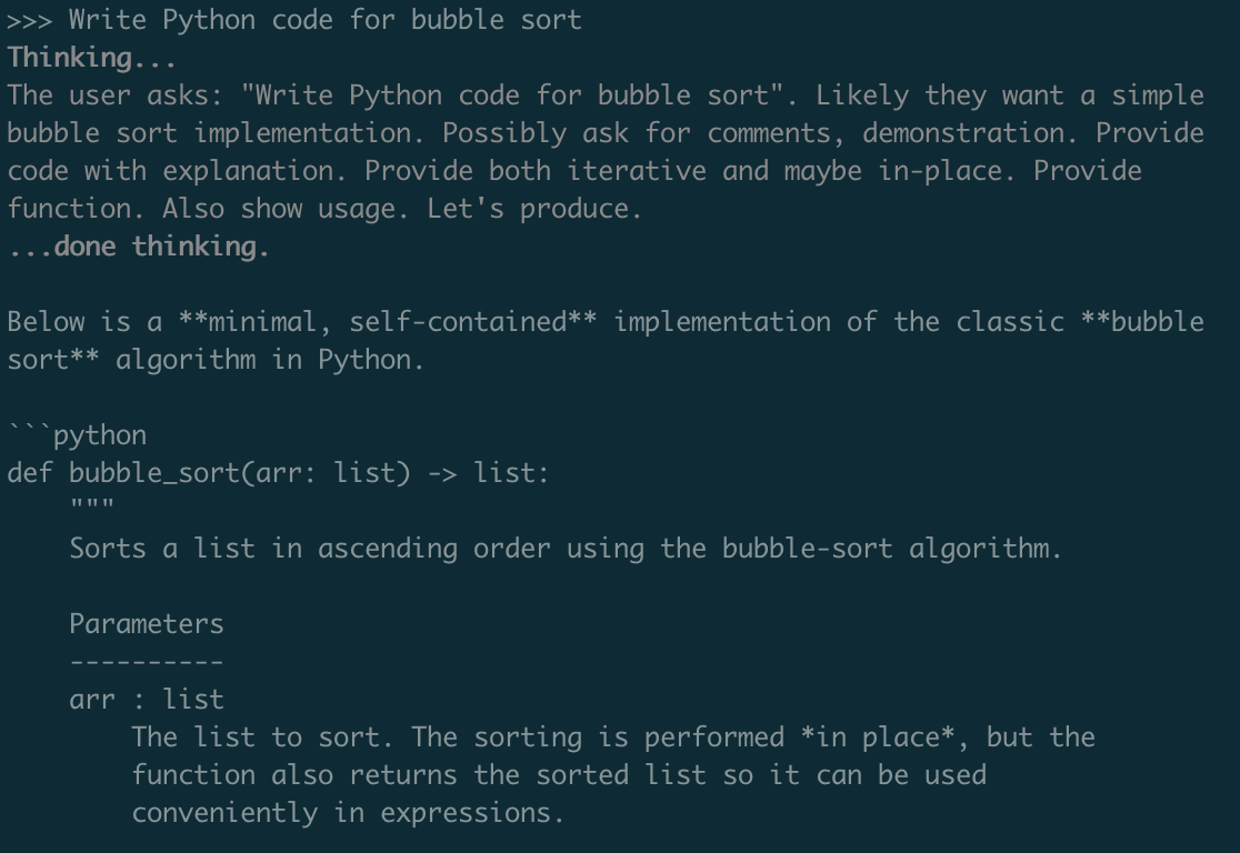 Bubble sort